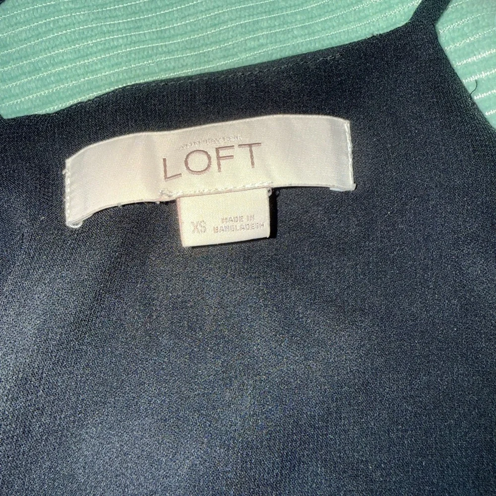 LOFT Black and Cream Strappy Tank Bundle of 2 - XS - Picture 4 of 6